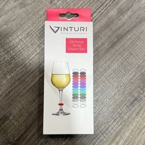 Vinturi 24-Piece Wine Charm Set - Multicolor